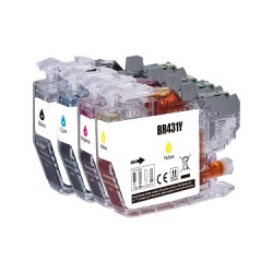 Brother LC431 ink cartridge BK+C+M+Y Compatible