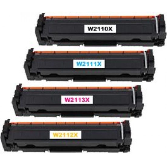 HP 206X W2110X M283fdw Toner Cartridge compatible without smart chip