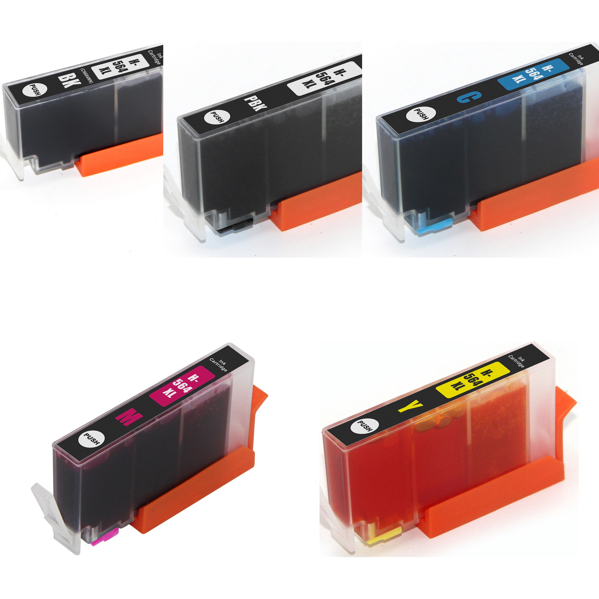 HP 564XL Ink Cartridge Set (5 cartridges) - Professional Recommended