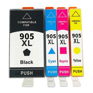 HP 905XL Ink Cartridge Set (BK+C+M+Y) - Professional Recommended